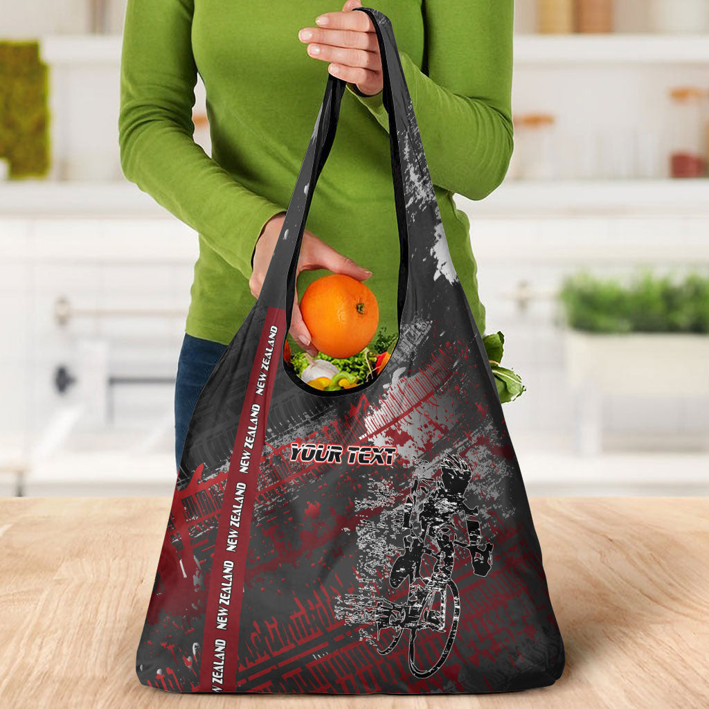 Personalised Cycling New Zealand Grocery Bag Aotearoa Pride Sportswear