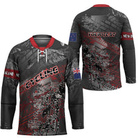 Personalised Cycling New Zealand Hockey Jersey Aotearoa Pride Sportswear