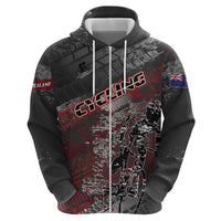 Personalised Cycling New Zealand Hoodie Aotearoa Pride Sportswear