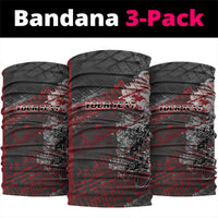 Personalised Cycling New Zealand Neck Gaiter Aotearoa Pride Sportswear LT22 package One Size: 25*50cm Red - Polynesian Pride