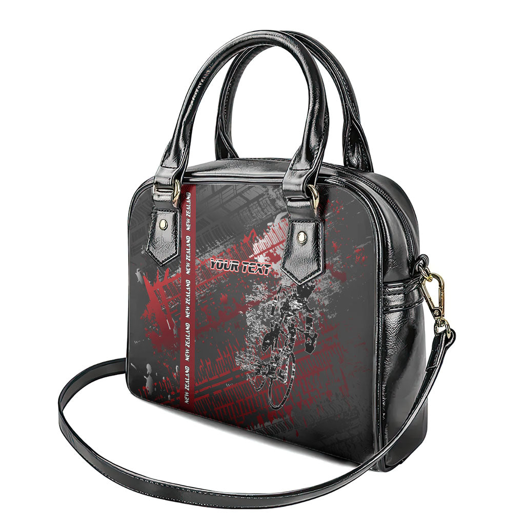 Personalised Cycling New Zealand Shoulder Handbag Aotearoa Pride Sportswear