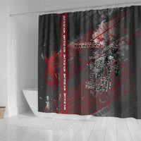 Personalised Cycling New Zealand Shower Curtain Aotearoa Pride Sportswear