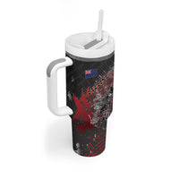 Personalised Cycling New Zealand Tumbler With Handle Aotearoa Pride Sportswear