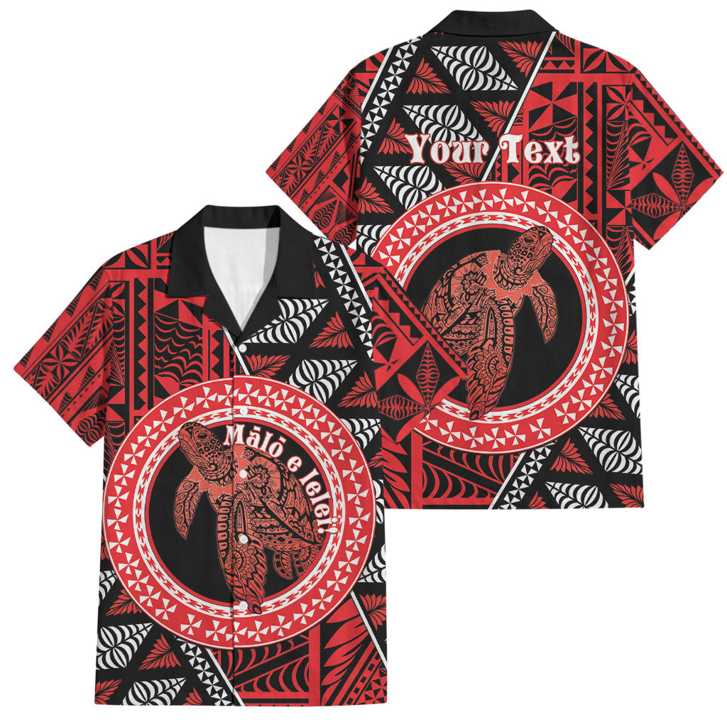 Personalised Tonga Language Week Family Matching Tank Maxi Dress and Hawaiian Shirt Heilala Turtle Malo E Lelei