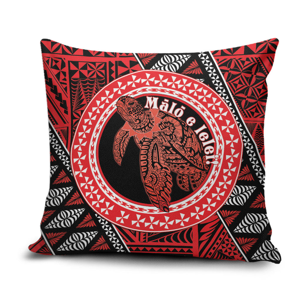 Tonga Language Week Pillow Cover Heilala Turtle Malo E Lelei