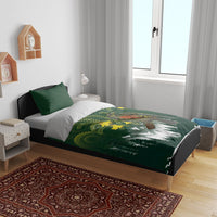 Kea Bird Kowhai New Zealand Bedding Set Mountain Landscape Maori Art