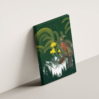 Kea Bird Kowhai New Zealand Canvas Wall Art Mountain Landscape Maori Art