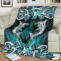 New Zealand Kotiate Weapon Blanket Aotearoa Mango Paua Shell Maori Pattern LT22 - Polynesian Pride
