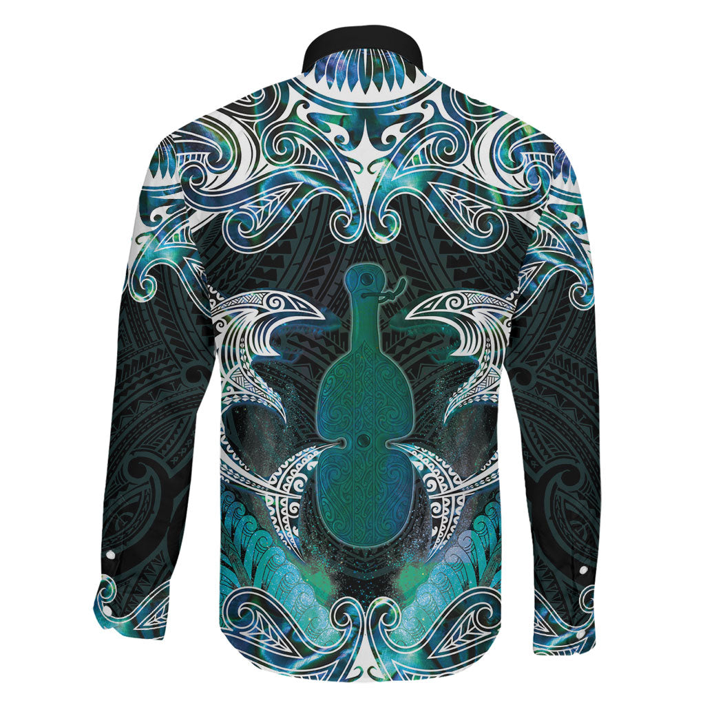 New Zealand Kotiate Weapon Family Matching Puletasi and Hawaiian Shirt Aotearoa Mango Paua Shell Maori Pattern