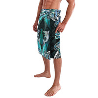 New Zealand Kotiate Weapon Lavalava Aotearoa Mango Paua Shell Maori Pattern LT22 - Polynesian Pride