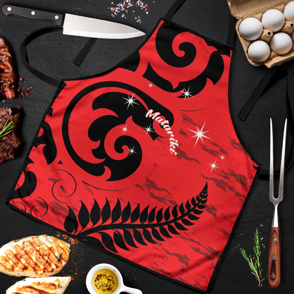 New Zealand Matariki Apron Maori New Year Koru Pattern
