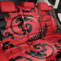 New Zealand Matariki Back Car Seat Cover Maori New Year Koru Pattern