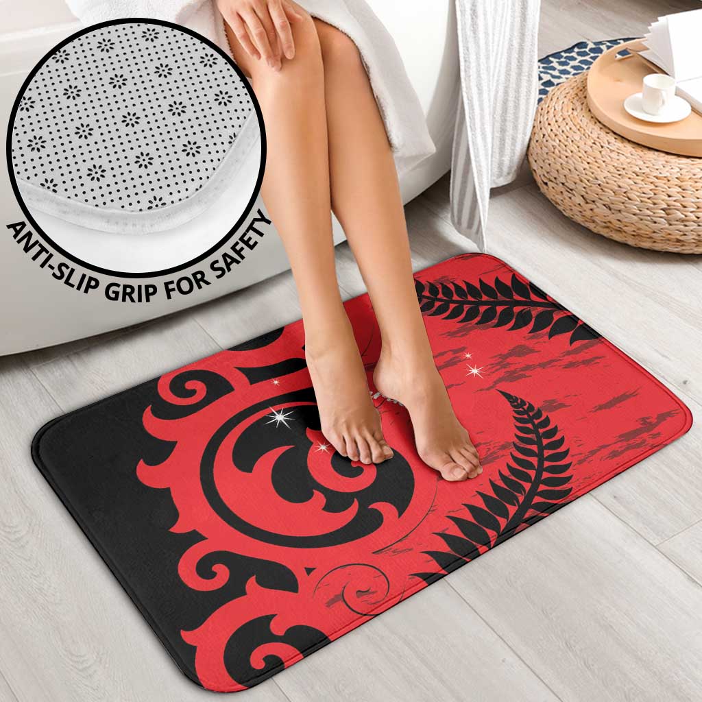 New Zealand Matariki Bathroom Set Maori New Year Koru Pattern