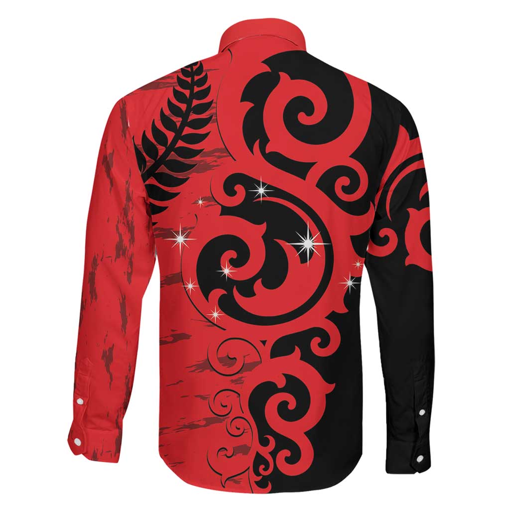 New Zealand Matariki Family Matching Summer Maxi Dress and Hawaiian Shirt Maori New Year Koru Pattern LT22 - Polynesian Pride