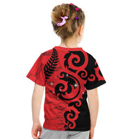 New Zealand Matariki Kid T Shirt Maori New Year Koru Pattern