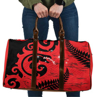 New Zealand Matariki Travel Bag Maori New Year Koru Pattern