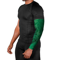 New Zealand Matariki Arm Sleeves Maori Manaia Galaxy Silver Fern Green Color