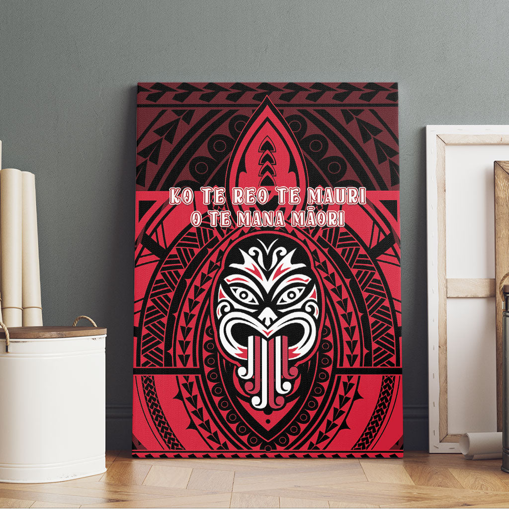 New Zealand Maori Language Week Canvas Wall Art Te Wiki O Te Reo Maori Hei Tiki LT22 - Polynesian Pride