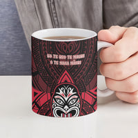 New Zealand Maori Language Week Ceramic Mug Te Wiki O Te Reo Maori Hei Tiki LT22 - Polynesian Pride