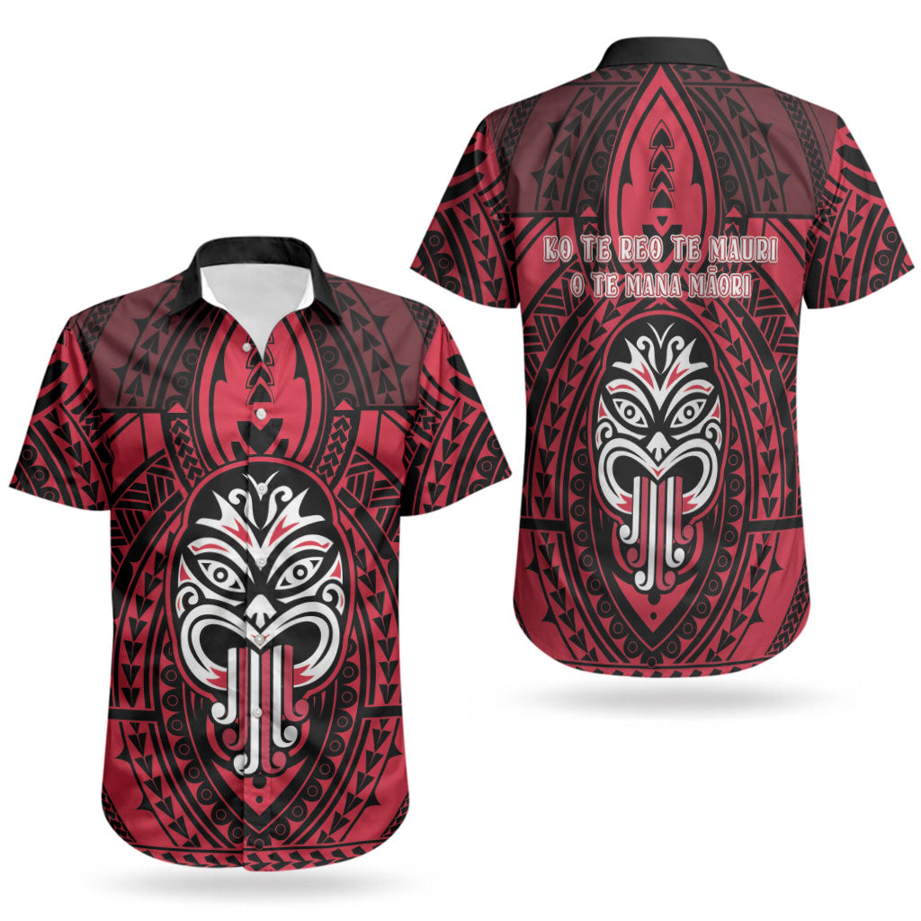 New Zealand Maori Language Week Couples Matching Summer Maxi Dress and Hawaiian Shirt Te Wiki O Te Reo Maori Hei Tiki LT22 - Polynesian Pride