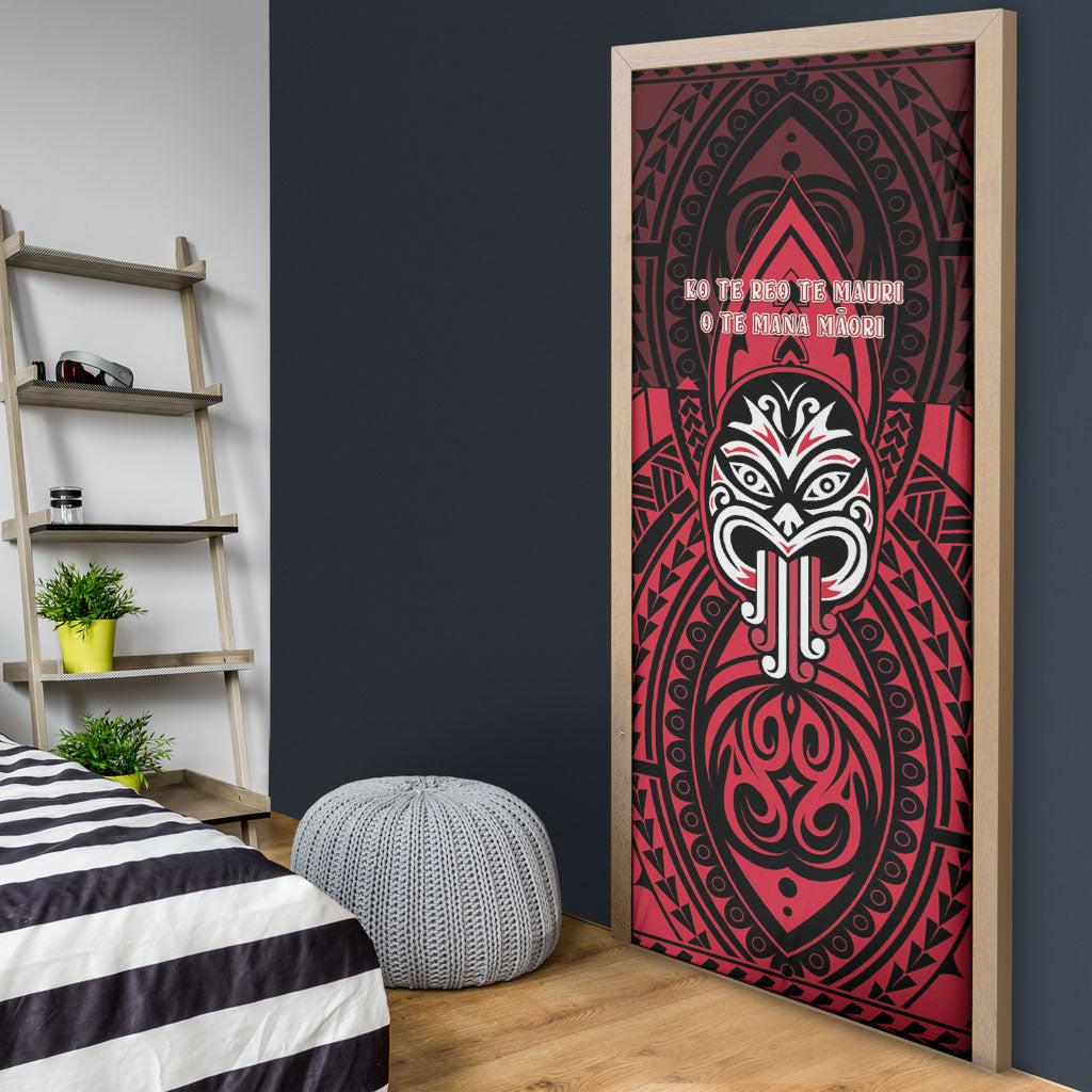 New Zealand Maori Language Week Door Cover Te Wiki O Te Reo Maori Hei Tiki LT22 - Polynesian Pride