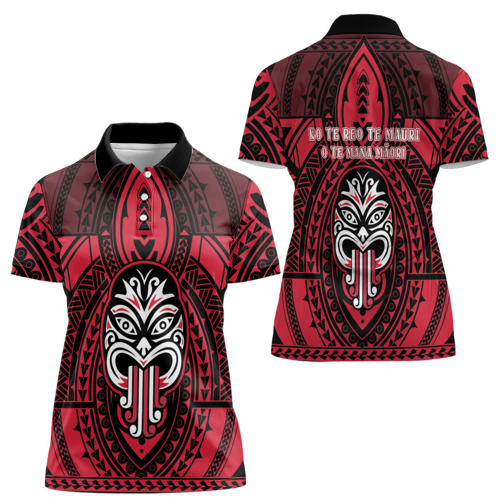 New Zealand Maori Language Week Women Polo Shirt Te Wiki O Te Reo Maori Hei Tiki LT22 - Polynesian Pride