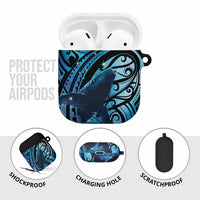 New Zealand Matariki AirPods Case Maori Humpback Whale Galaxy