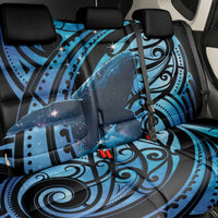 New Zealand Matariki Back Car Seat Cover Maori Humpback Whale Galaxy