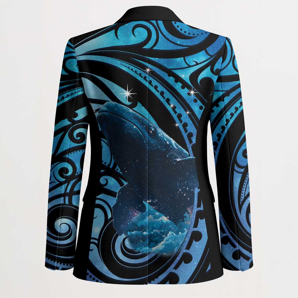 New Zealand Matariki Blazer Maori Humpback Whale Galaxy