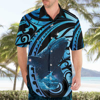 New Zealand Matariki Hawaiian Shirt Maori Humpback Whale Galaxy