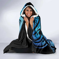 New Zealand Matariki Hooded Blanket Maori Humpback Whale Galaxy