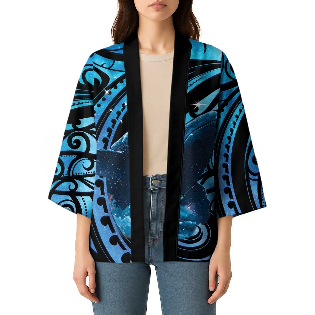 New Zealand Matariki Kimono Maori Humpback Whale Galaxy