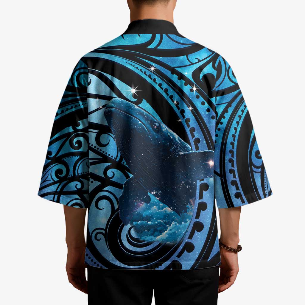 New Zealand Matariki Kimono Maori Humpback Whale Galaxy