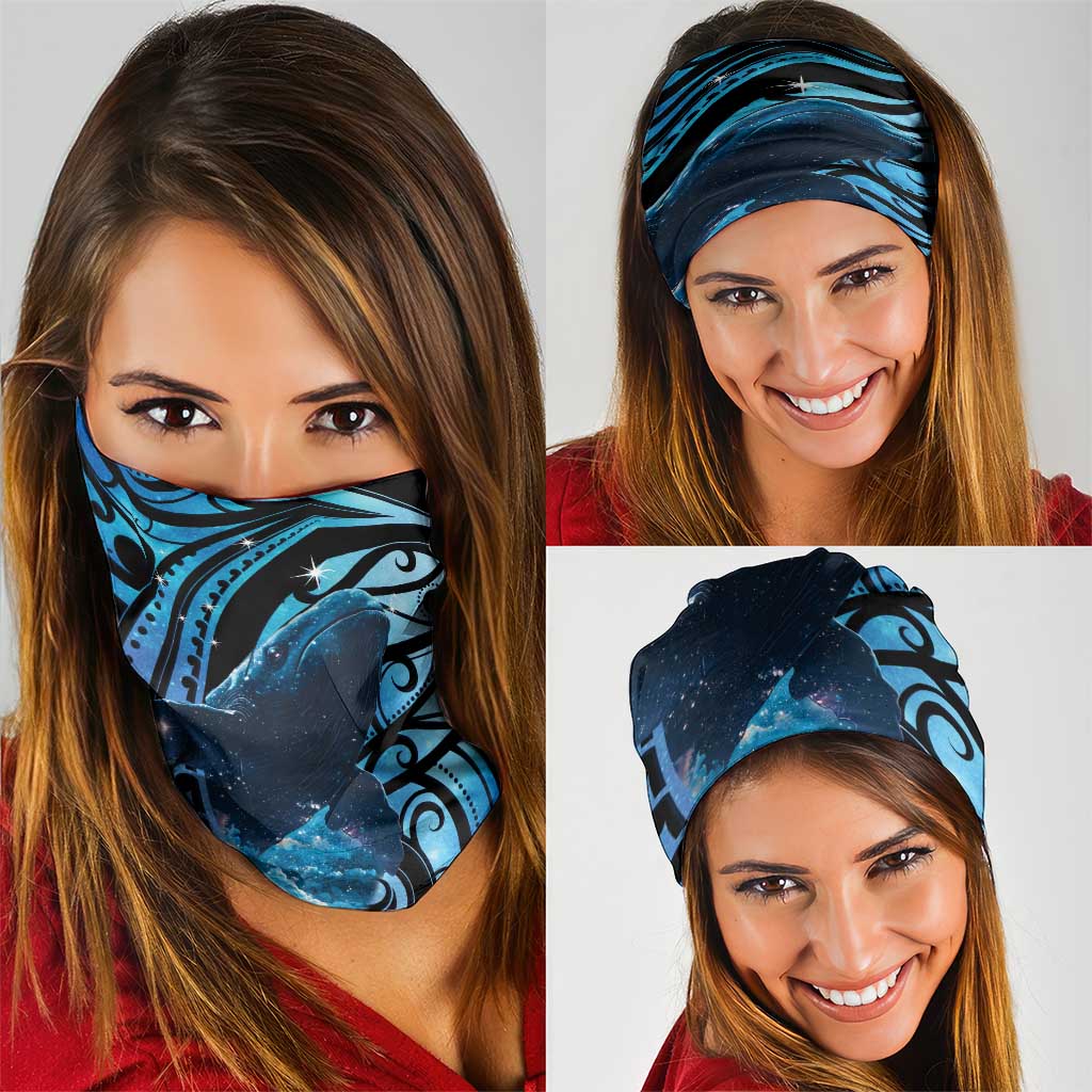 New Zealand Matariki Neck Gaiter Maori Humpback Whale Galaxy