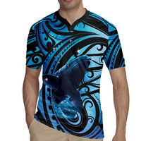 New Zealand Matariki Rugby Jersey Maori Humpback Whale Galaxy