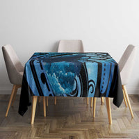 New Zealand Matariki Tablecloth Maori Humpback Whale Galaxy