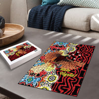 Papua New Guinea Pidgin Language Week Puzzle Halo Olgeta Tok Pisin Wik Bird Of Paradise Oro Batik LT22 - Polynesian Pride