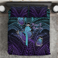 New Zealand Suicide Prevention Month Bedding Set Maori Mauri Tu Mauri Ora Polynesian Pattern LT22 Teal - Polynesian Pride