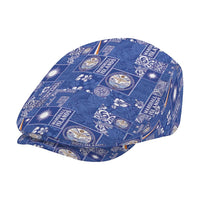 Marshall Islands Merry Christmas Jeff Hat Pacific Patchwork Xmas Vibes - Polynesian Pride