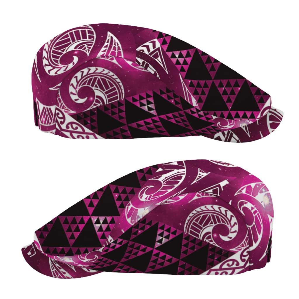Matariki New Zealand Jeff Hat NZ Niho Taniwha Maori New Year Pink Galaxy