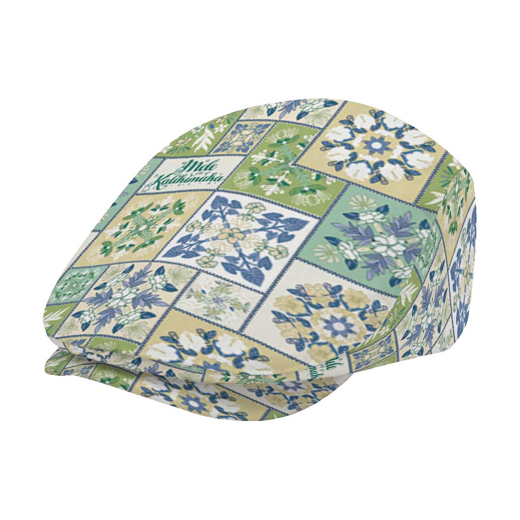 Mele Kalikimaka Hawaii Christmas Jeff Hat Omaomao Seamless Floral Motif - Polynesian Pride