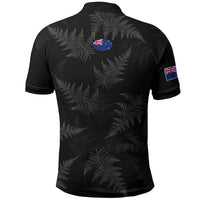 Customer request - digger16@xtra - 15-09-26 -Black Version - Polo Shirt - LT14 - Polynesian Pride