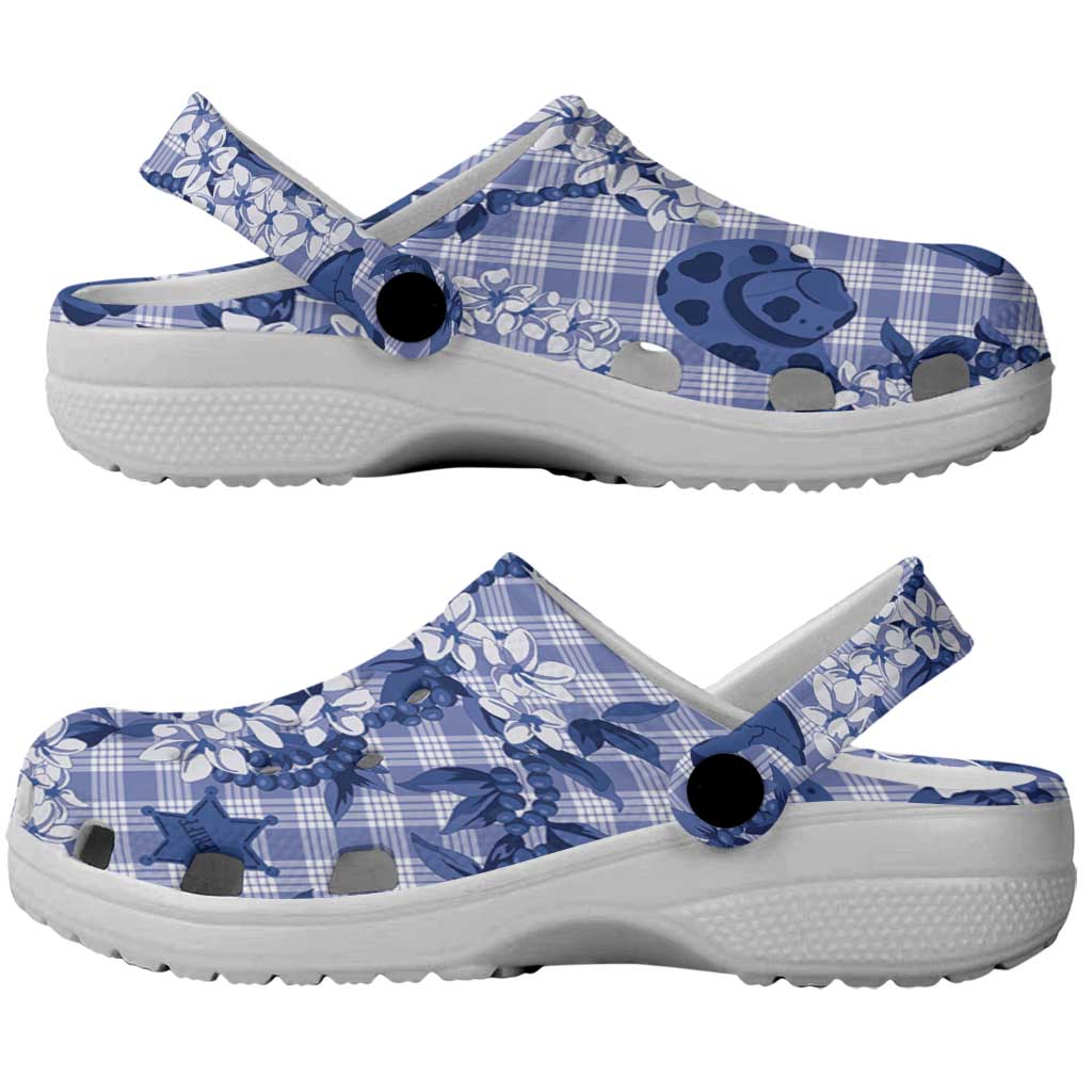 Mokihana Maile Ilima Leis Paniolo Palaka Clogs Shoes Hawaiian Polu Spirit - Polynesian Pride