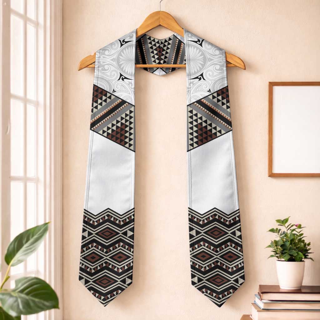 New Zealand Aotearoa Graduation Stole Taniko Art Simple Style