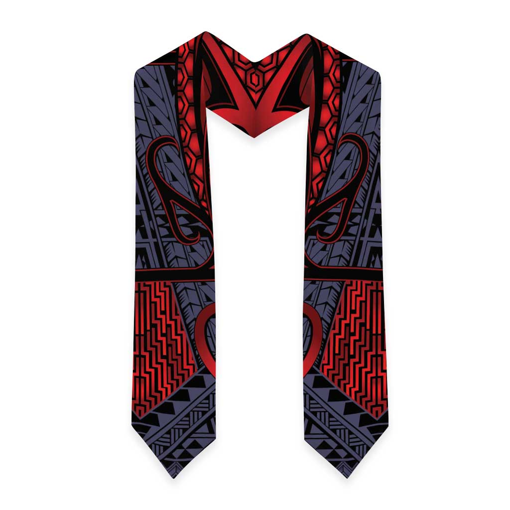 New Zealand Graduation Stole Maori Kiwiana Pattern Tukutuku Motif