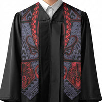 New Zealand Graduation Stole Maori Kiwiana Pattern Tukutuku Motif