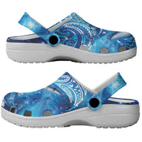 New Zealand Humpback Whale Matariki Clogs Shoes Maori New Year Taniko Niho Taniwha