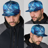 New Zealand Humpback Whale Matariki Snapback Cap Maori New Year Taniko Niho Taniwha LT14 - Polynesian Pride
