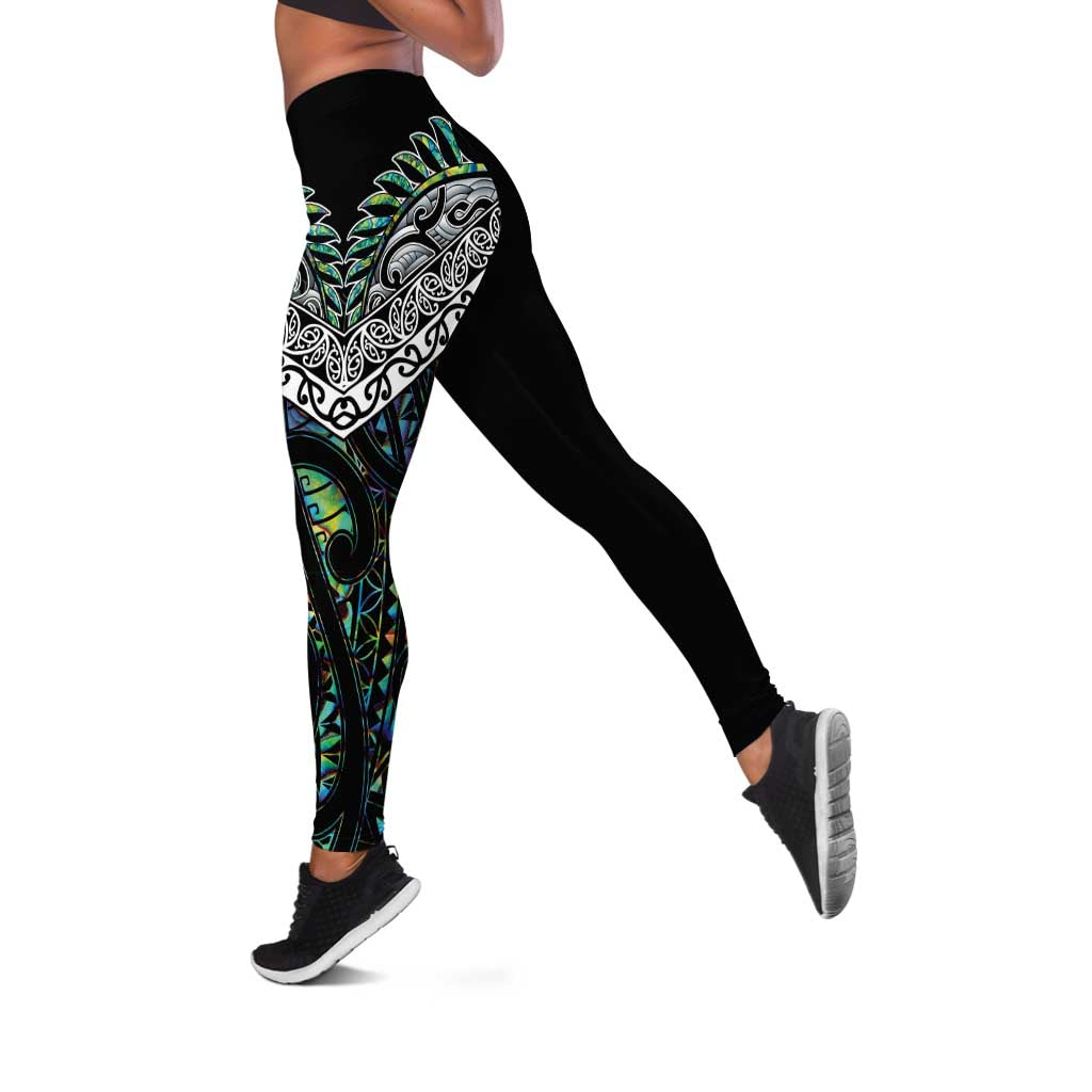 New Zealand Leggings Maori Rugby Tattoo Papua Shell - Polynesian Pride