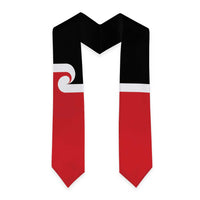 New Zealand Maori Graduation Stole Flag Style